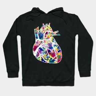 Funfetti Heart (White) Hoodie